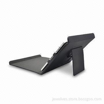 Leather Case for Apple's iPad, Made of Leather Skin, PU Material, Various Colors Available